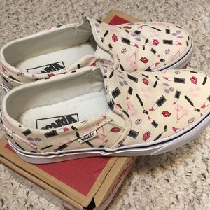 vans asher makeup slip on